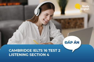 Cambridge IELTS 16 Test 2 Listening Section 4