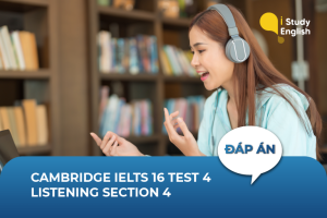 Cambridge IELTS 16 Test 4 Listening Section 4