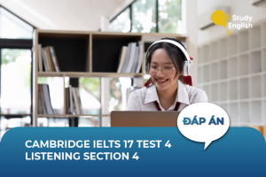 Cambridge IELTS 17 Test 4 Listening Section 4