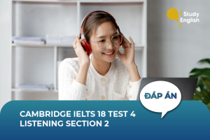 Cambridge IELTS 18 Test 4 Listening Section 2