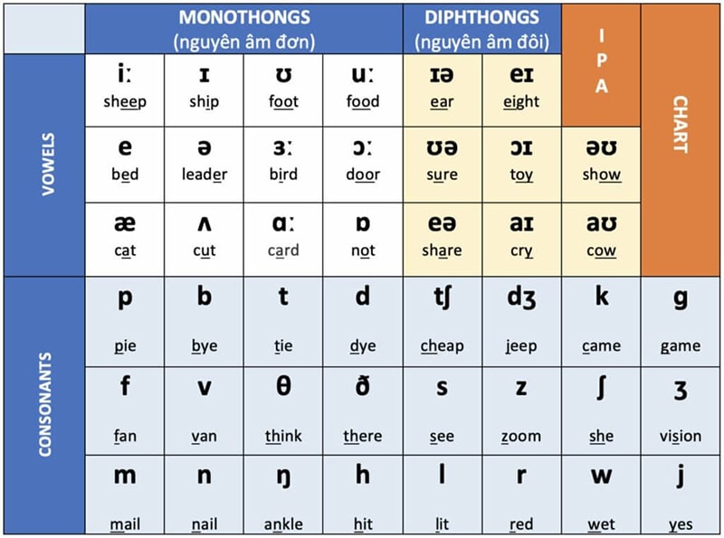 Học phát âm Tiếng Anh theo bảng phiên âm IPA