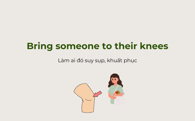 Các idioms với phrasal verb bring